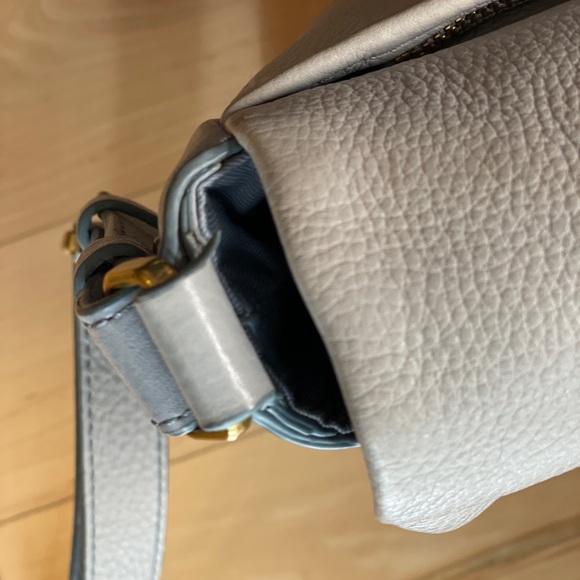 Fossil - Preston Flap Crossbody Bag Powder Blue - Picture 10 of 10